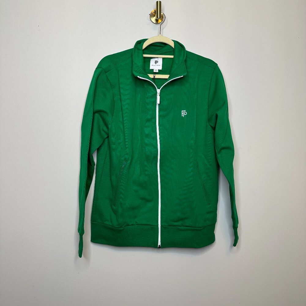 NEW Flint Park Men's Court Jacket in Kelly Green Size Medium